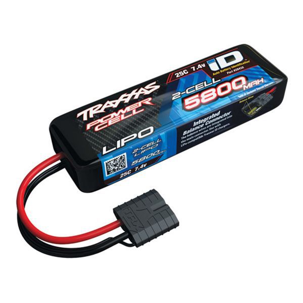 Batterie Li-Po traxxas 5800mah 7.4v