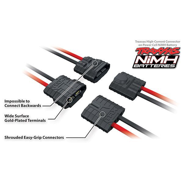 Batteries ni-mh traxxas id 8.4v 5000mah 2960x