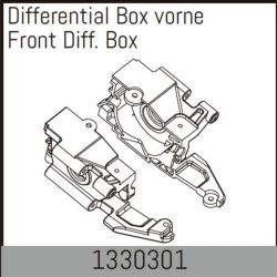 Boitier de différentiel avant 1/8 Absima 1330301