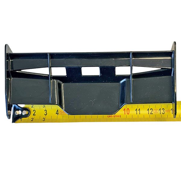 Bonzai aileron en plastique noir pour Buggy rc 1/12 