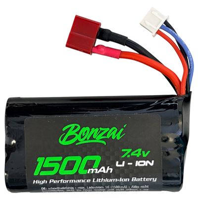 Bonzai batterie Li-Ion 7,4v 1500mAh prise Dean BZ10046