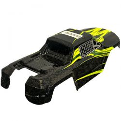 Bonzai carosserie jaune Monster Truck pour Intrepid 1/14 BZ14063Y