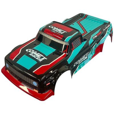 Bonzai carrosserie bleue et rouge pour Road Truck RC 40cm ZD10077-RD