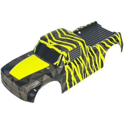 Bonzai carrosserie jaune et noire pour Truck RC 36cm 
