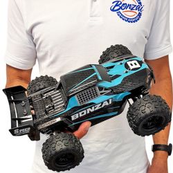 Bonzai Intrepid Monster Truck RC 4WD 1/14 RTR 35 km/h Bleu