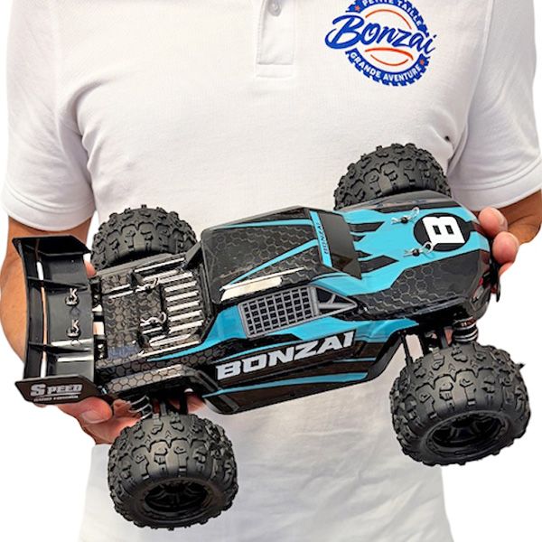 Bonzai Intrepid Monster Truck RC 4WD 1/14 RTR 35 km/h Bleu