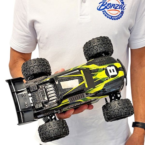 Bonzai Intrepid Monster Truck RC 4WD 1/14 RTR 35 km/h Jaune 