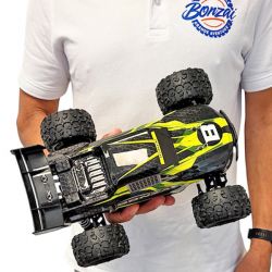 Bonzai Intrepid Monster Truck RC 4WD 1/14 RTR 35 km/h Jaune 
