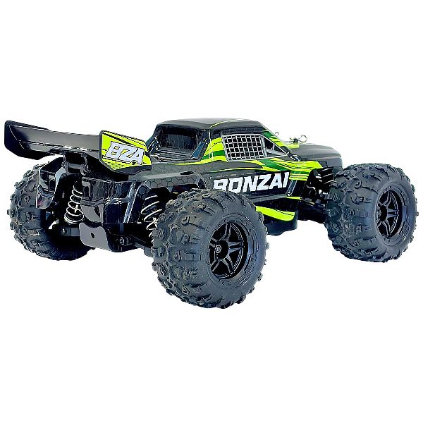 Bonzai Intrepid Monster Truck RC 4WD 1/14 RTR 35 km/h Jaune BOZ141611