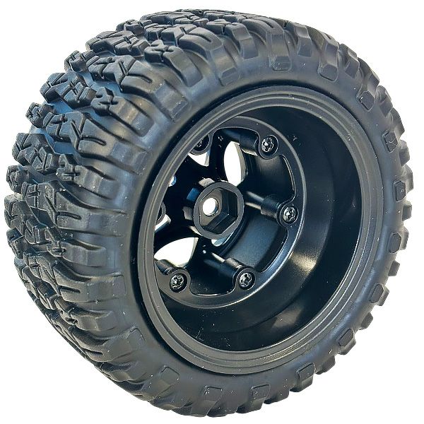 Bonzai jeu de quatre roues compl&egrave;tes pour Truck RC 1/10 BZ10036
