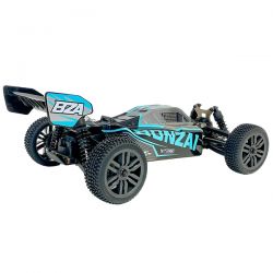 Bonzai Kraze Buggy RC 1/12 4WD High Speed carrosserie bleue