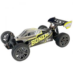 Bonzai Kraze Buggy RC 1/12 4WD High Speed carrosserie jaune