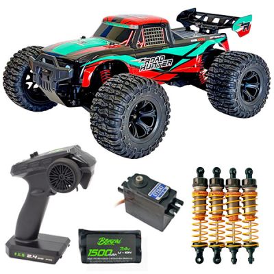 Bonzai Lycan Pack Performances RC 4WD 1/12 Rouge-Vert - BOZ121621