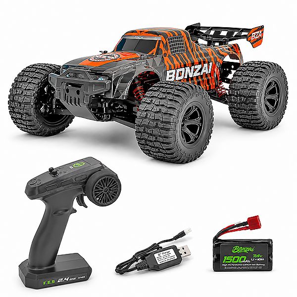 Bonzai Lycan Pick-up RC 4WD 1/12 RTR 48 km/h Orange BZ101202