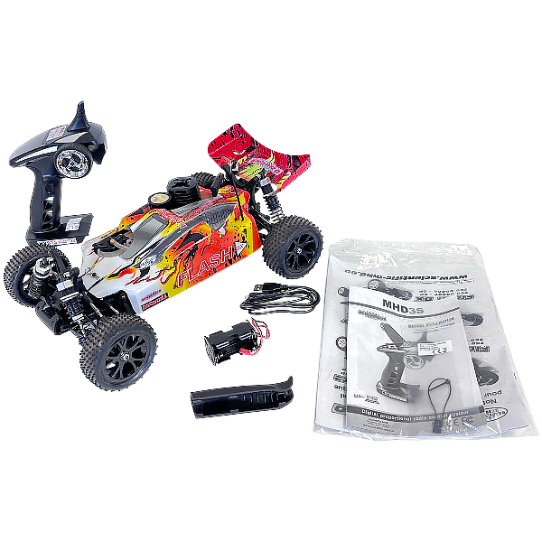 Buggy 1/10 thermique MHD Flash mod&egrave;le de d&eacute;monstration