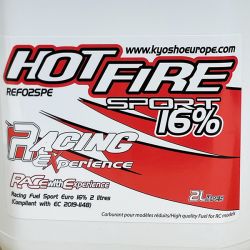 Carburant 2 litres 16% Racing Fuel Sport Euro pour voiture rc thermique