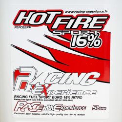Carburant 5 litres 16% Racing Fuel Sport Euro pour voiture rc thermique