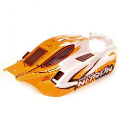 Carrosserie 1/10ème orange pour pirate t2m