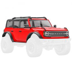 Carrosserie rouge Ford Bronco Pour Traxxas TRX-4M