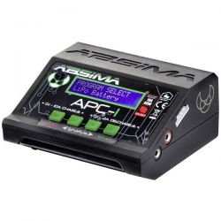 Chargeur Absima APC-1 + 2 batteries Li-Po 2S 7,4V 5000mAh