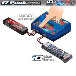 CHARGEUR DOUBLE EZ-PEAK + 2X LI-PO 11.1V 5000MAH TRAXXAS