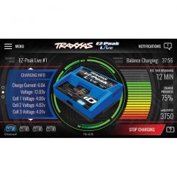 CHARGEUR RAPIDE EZ-PEAK LIVE 12A TRAXXAS