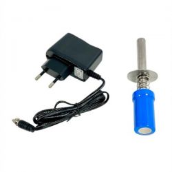 Chauffe-bougie avec batterie de 1600mAh et chargeur