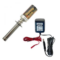 Chauffe-bougie avec batterie de 2600mAh et chargeur secteur