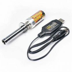 Chauffe-bougie avec batterie de 2600mAh et chargeur USB