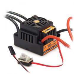 Combo brushless 1/8ème 100a moteur 4p 2000kv + carte de programmation