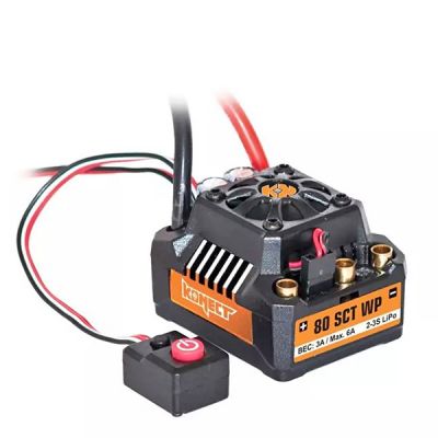 Contrôleur De Vitesse électronique RC 80A - Pour Hélicoptères Sans Balais - Sécurité Intégrée - Programmable