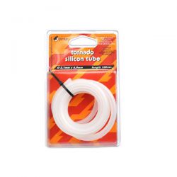 Durite silicone renforcée transparente 2x6 mm