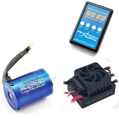 Etronix combo brushless 60amp moteur 2950kv + carte de programmation ET0420