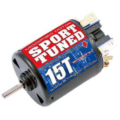 Etronix moteur charbon modifi� 15 tours pour voiture 1/10 ET0305