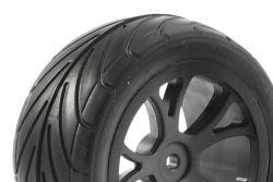 Fastrax roues arrière type piste pour buggy 1/10 FAST0049B