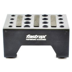 Fastrax stand de maintenance noir pour voiture RC