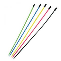 Fastrax tube d\'antenne de couleur avec bouchon FAST103-6