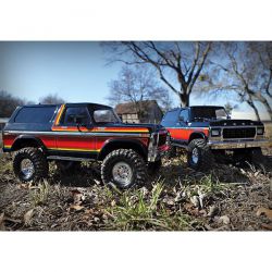 Ford bronco ranger xlt traxxas trx-4 rouge 82046-4