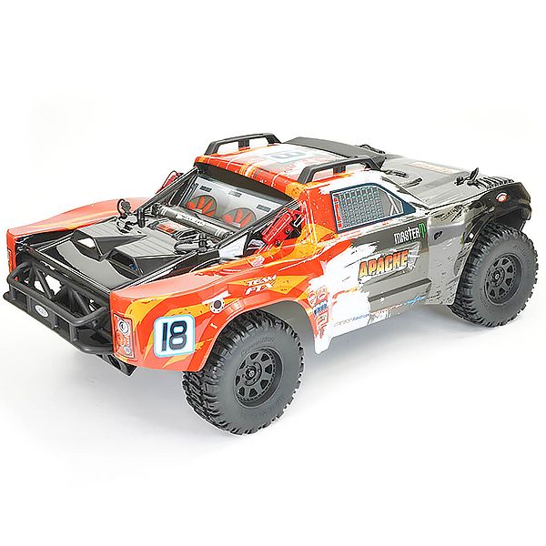 FTX Apache 2.0 Trophy Truck 1/10 4WD moteur brushless carrosserie rouge FTX5498V2R