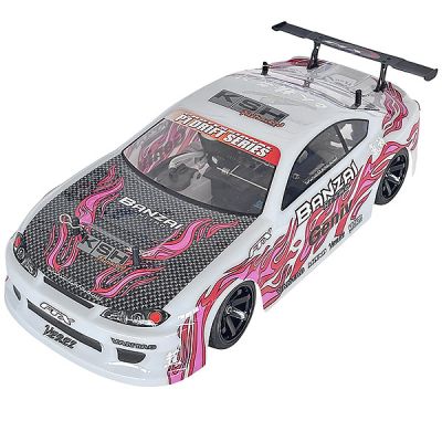FTX Banzai 1/10 thermique 4WD carrosserie blanche FTX5534W