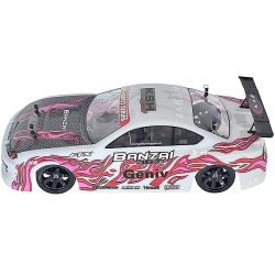 FTX Banzai 1/10 thermique 4WD carrosserie blanche FTX5534W