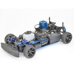 FTX Banzai 1/10 thermique piste 4WD carrosserie bleue FTX5534B