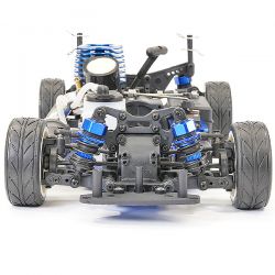 FTX Banzai 1/10 thermique piste 4WD carrosserie bleue FTX5534B