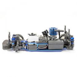 FTX Banzai 1/10 thermique piste 4WD carrosserie bleue FTX5534B