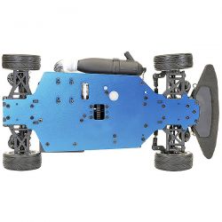 FTX Banzai 1/10 thermique piste 4WD carrosserie bleue FTX5534B