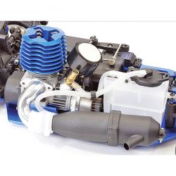 FTX Banzai 1/10 thermique piste 4WD carrosserie bleue FTX5534B
