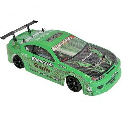 FTX Banzai Drift voiture RC 1/10 4WD moteur standard carrosserie verte