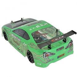 FTX Banzai Drift voiture RC 1/10 4WD moteur standard carrosserie verte