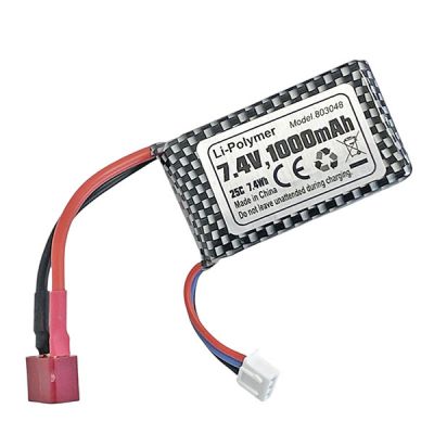 FTX batterie 1000mAh 7,4V prise Dean pour Tracer 1/16