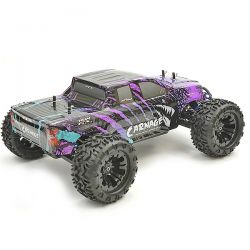 FTX Carnage 2.0 truck 1/10 4WD moteur brushless carrosserie violete FTX5539